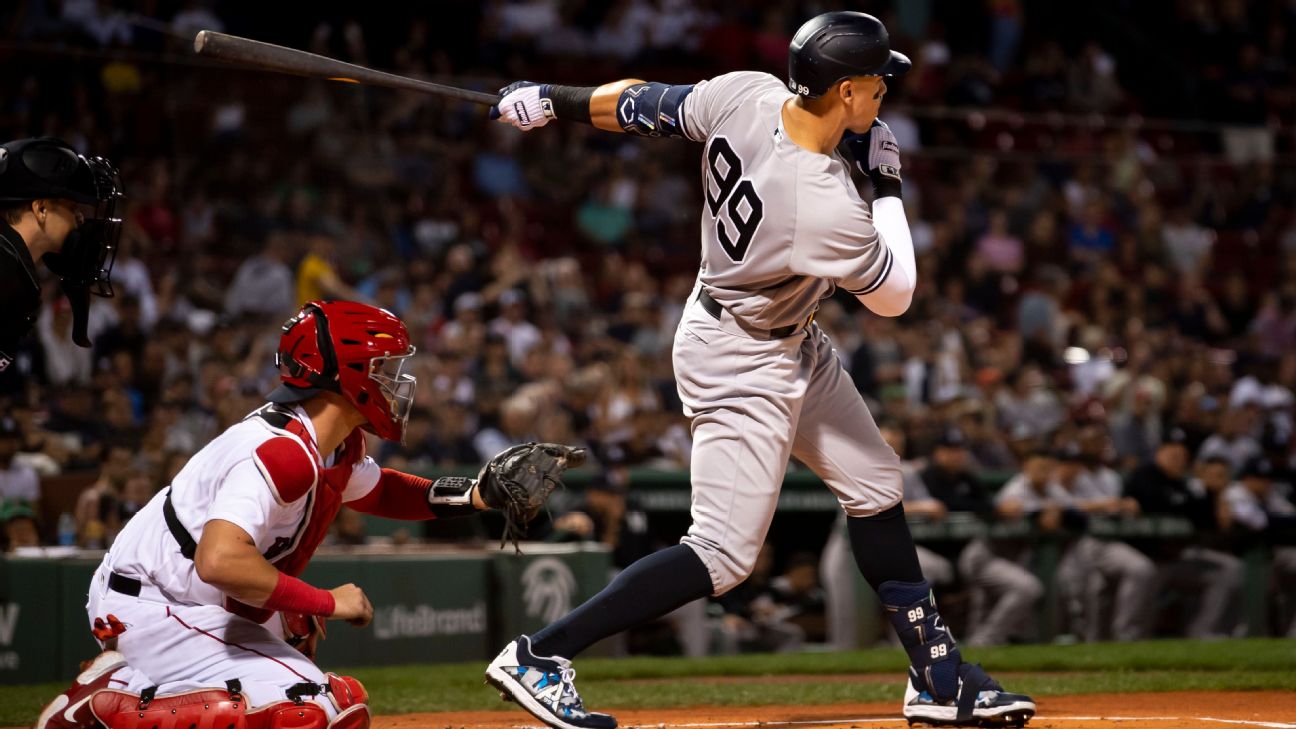 Aaron Judge's 3 Home Runs Highlight Yankees' 9-Homer Game Aaron Judge's 3 Home Runs Highlight Yankees' 9-Homer Game