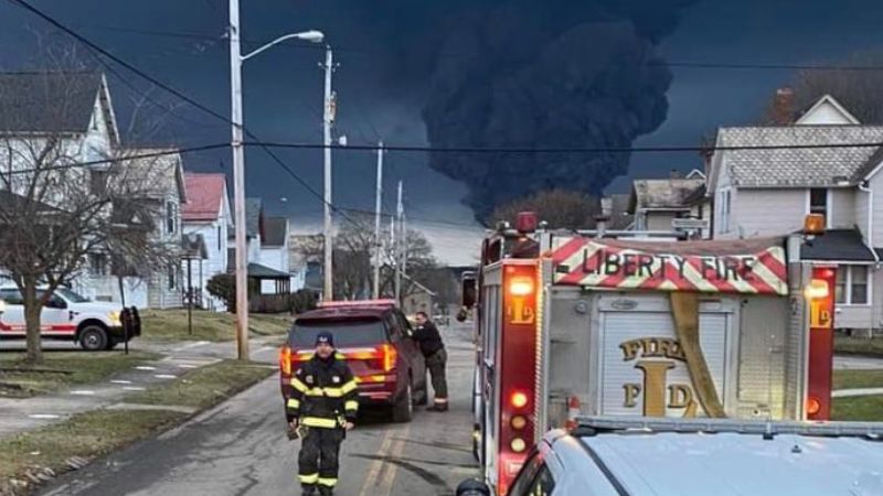 Ohio Train Derailment: Lingering Toxic Chemicals In Buildings Ohio Train Derailment: Lingering Toxic Chemicals In Buildings