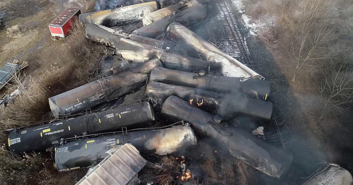 Ohio Train Disaster: Persistent Toxic Chemicals Contaminate Buildings Ohio Train Disaster: Persistent Toxic Chemicals Contaminate Buildings