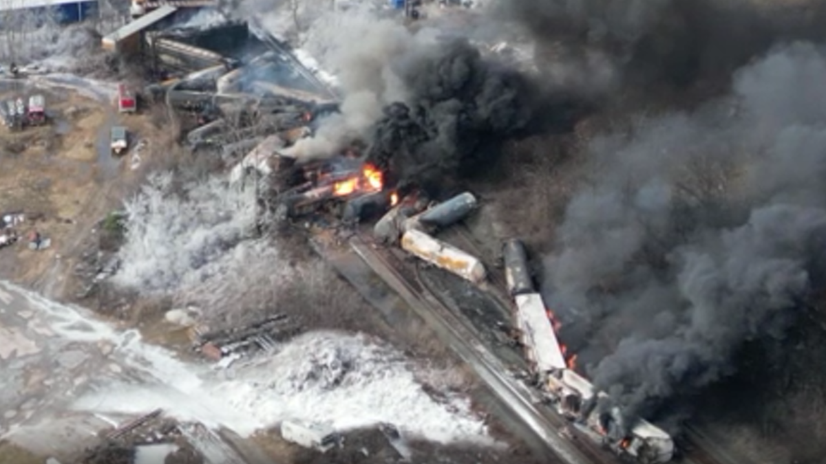 Toxic Chemical Residues From Ohio Train Derailment Found In Buildings For Months Toxic Chemical Residues From Ohio Train Derailment Found In Buildings For Months